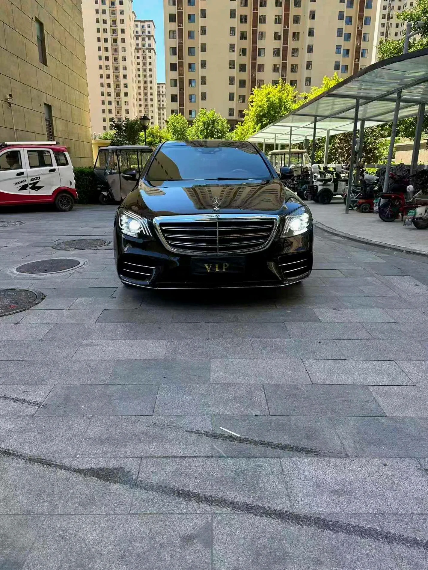 18款奔驰S450L 四驱顶配