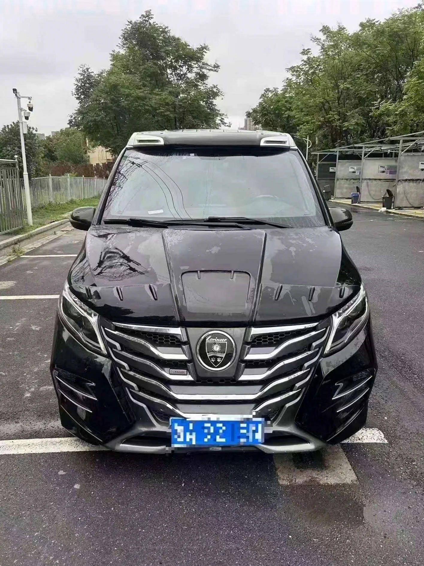 奔驰威霆 正面外观二