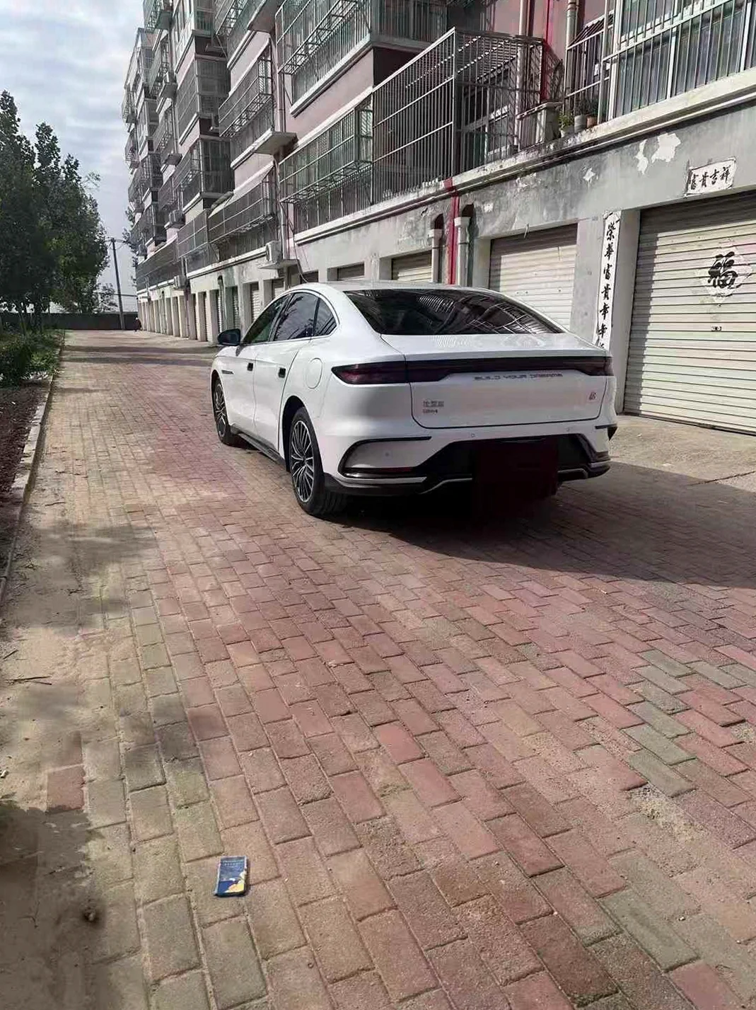 比亚迪汉 内饰后排