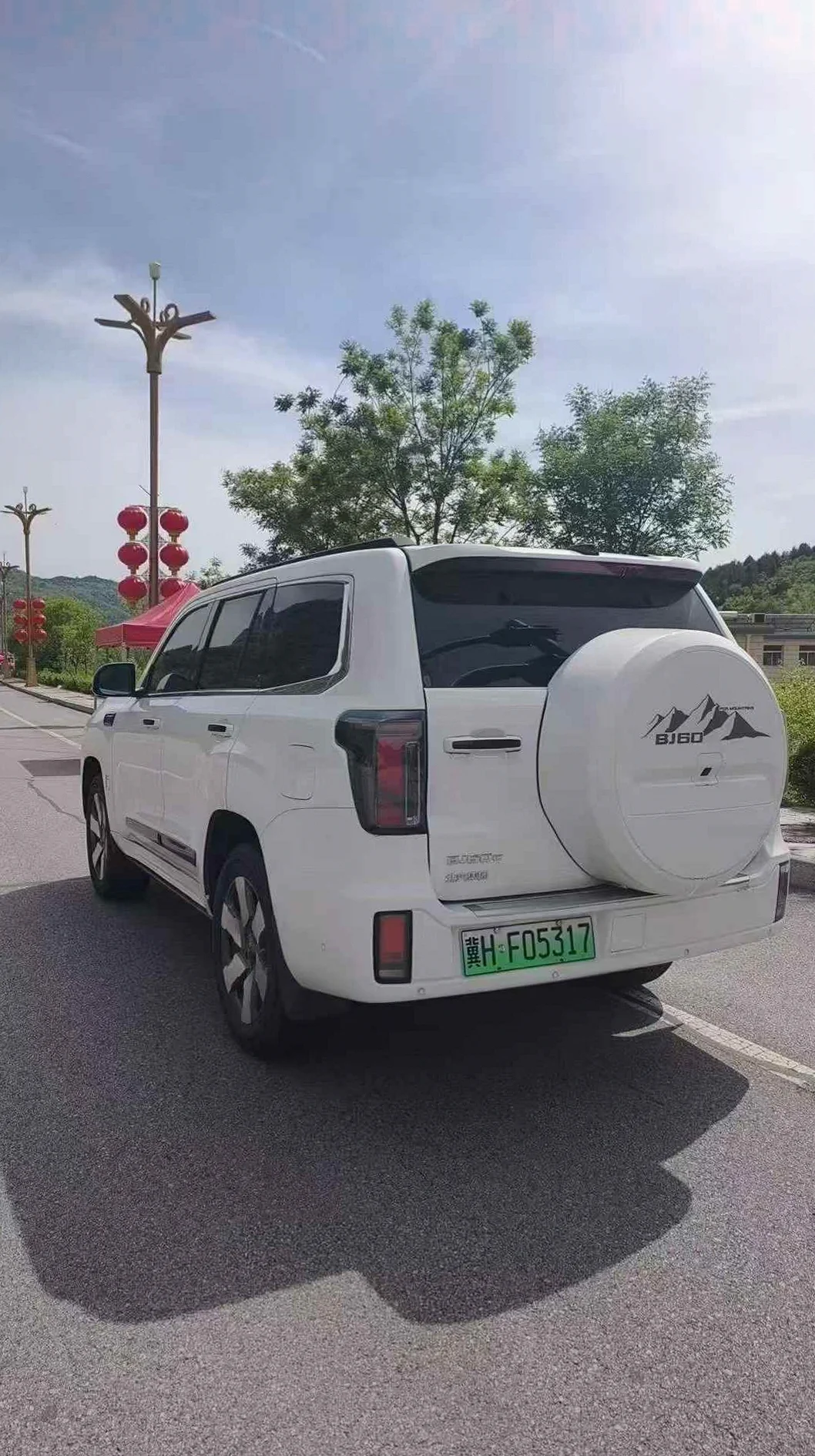 北京BJ60 后面外观三