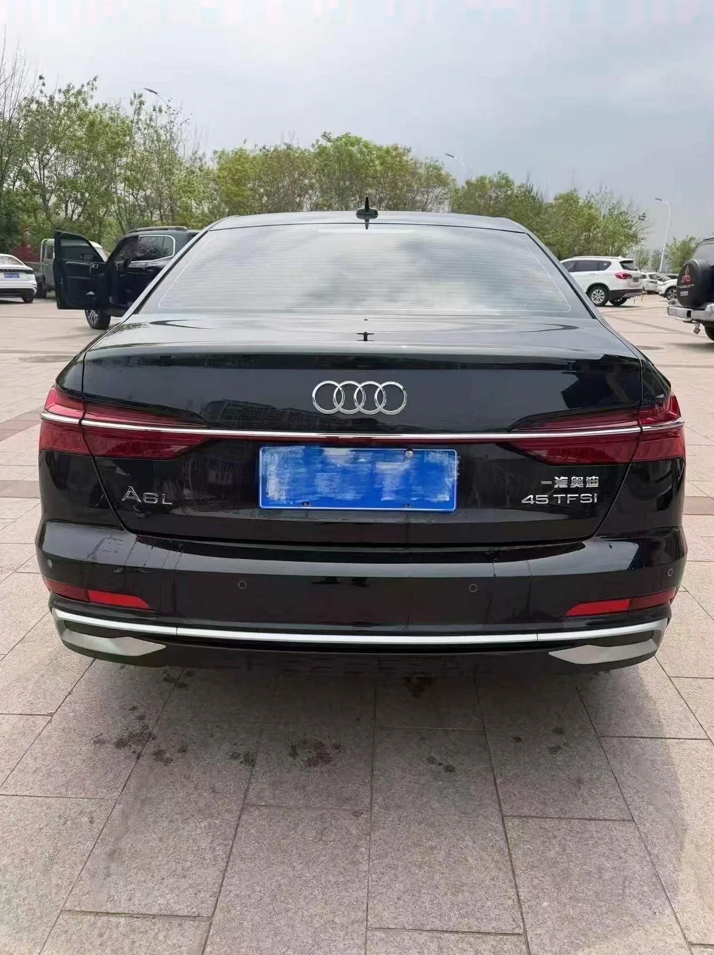 奥迪A6L 后面外观一