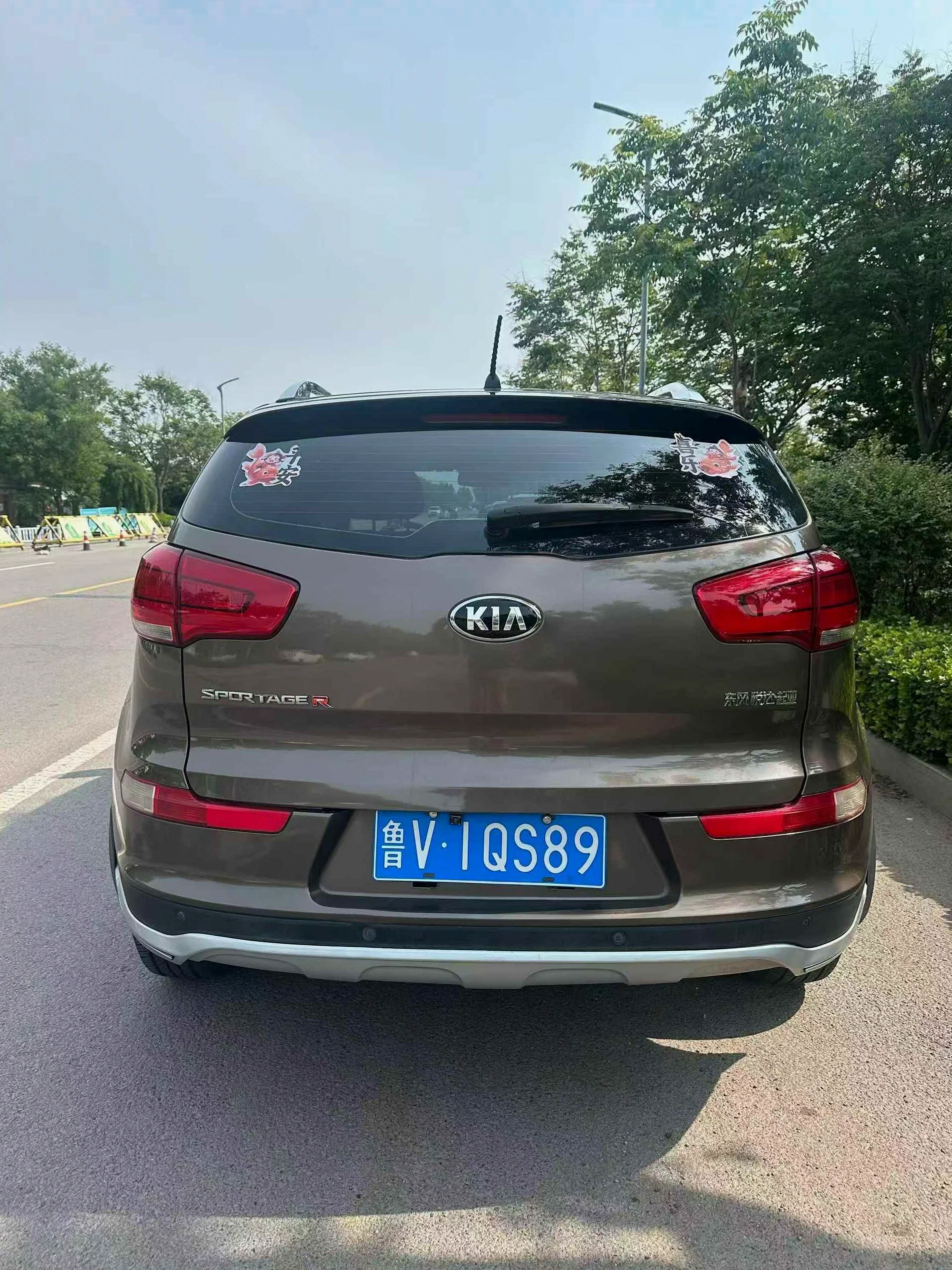 起亚智跑 后面外观一