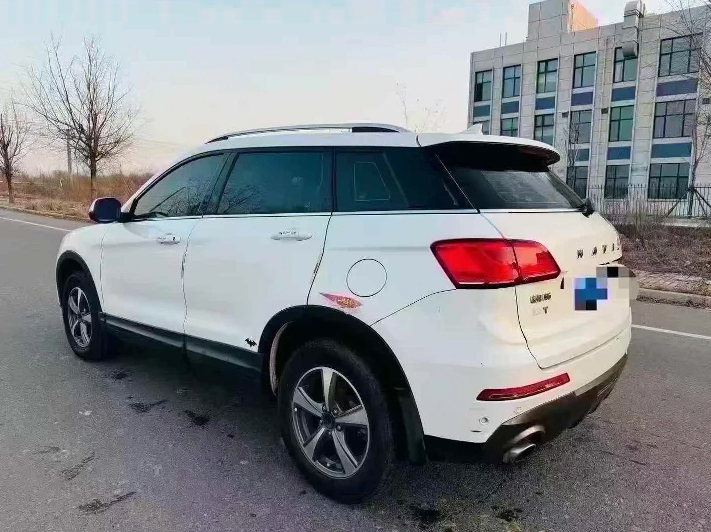 哈弗H6 后面外观一