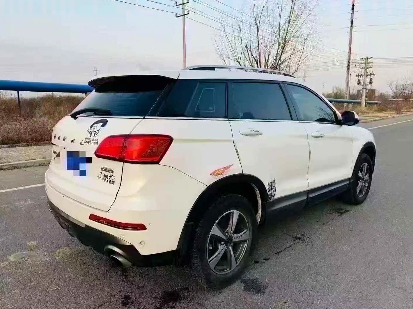 哈弗H6 后面外观三