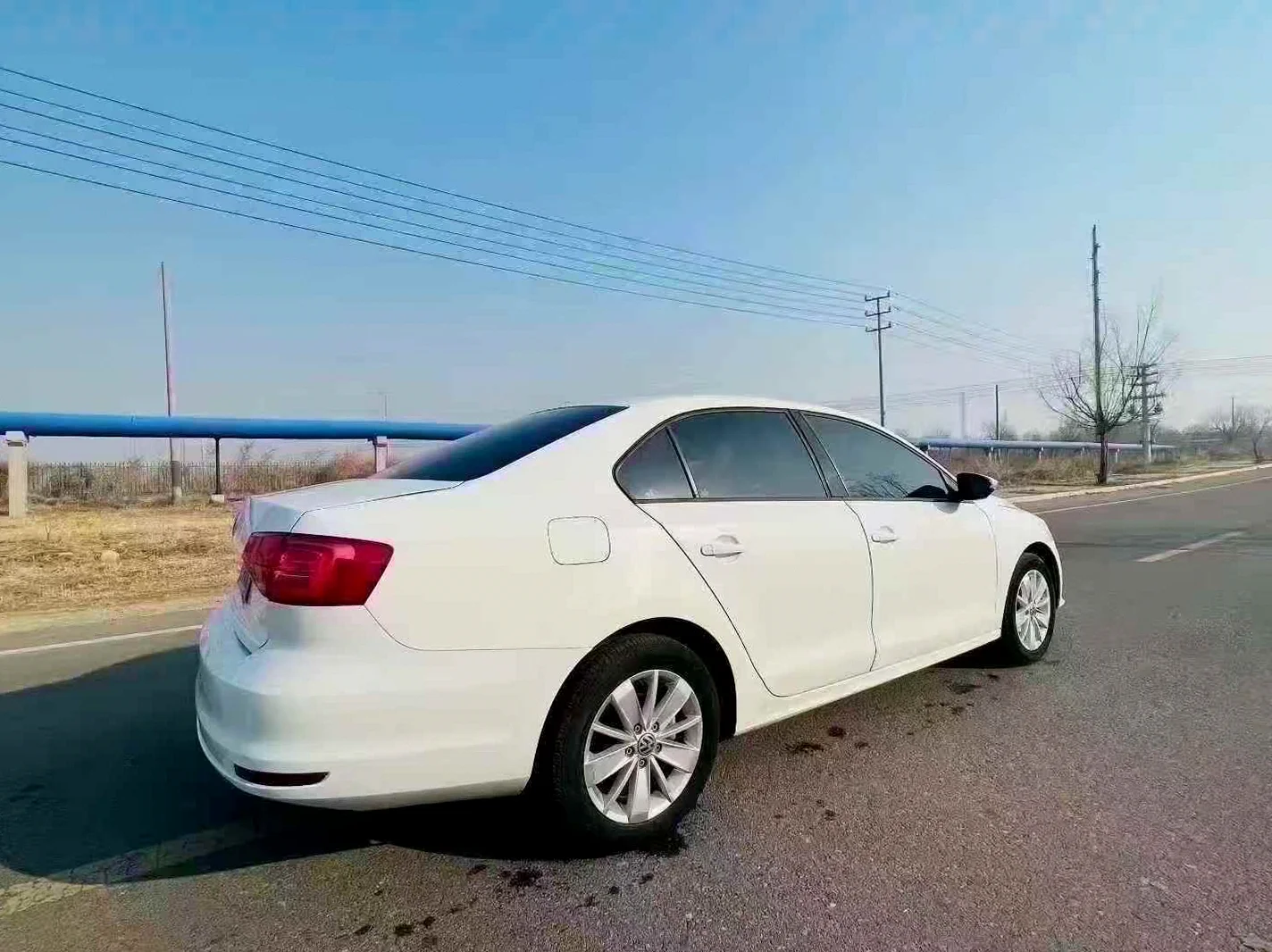 大众速腾 内饰后排