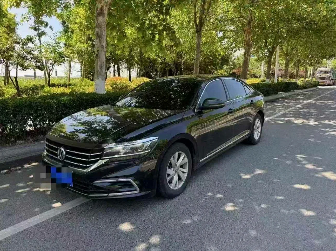 大众帕萨特 正面外观三