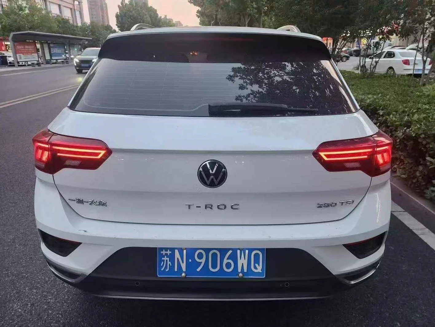 大众探歌 后面外观一