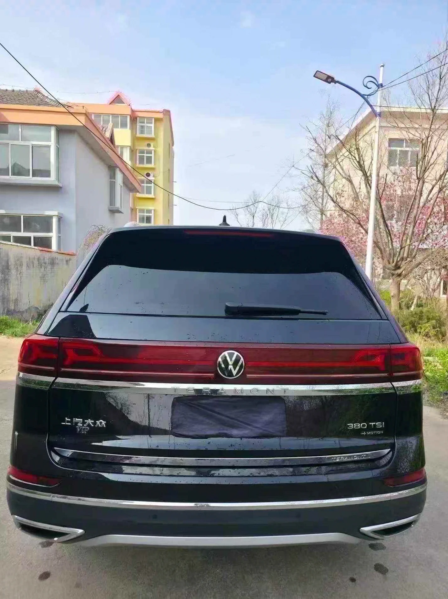 大众途昂 后面外观一