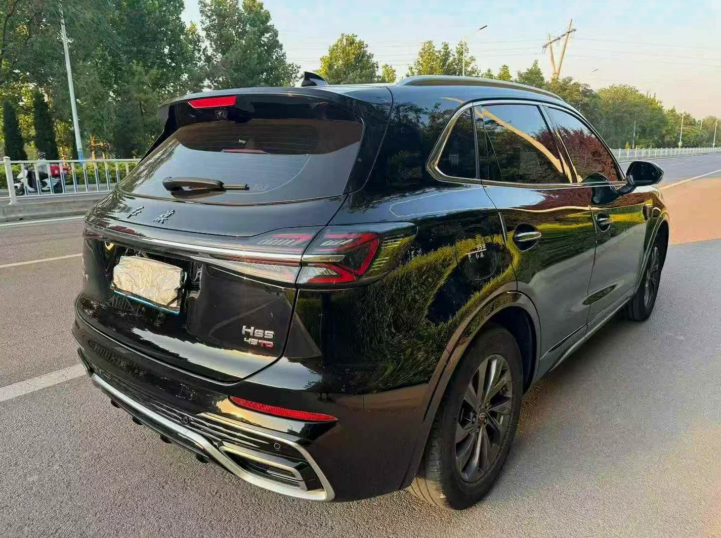 红旗HS5 后面外观三
