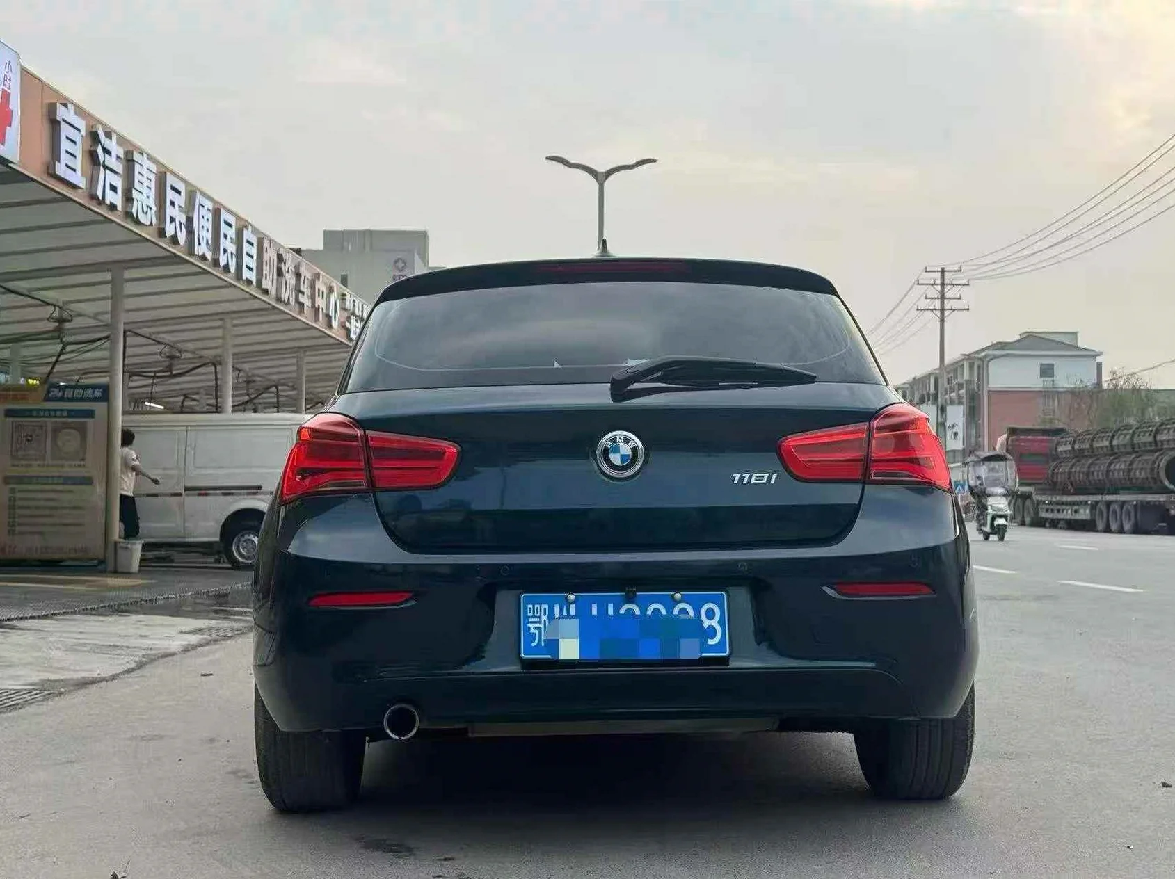 宝马1系 内饰后排