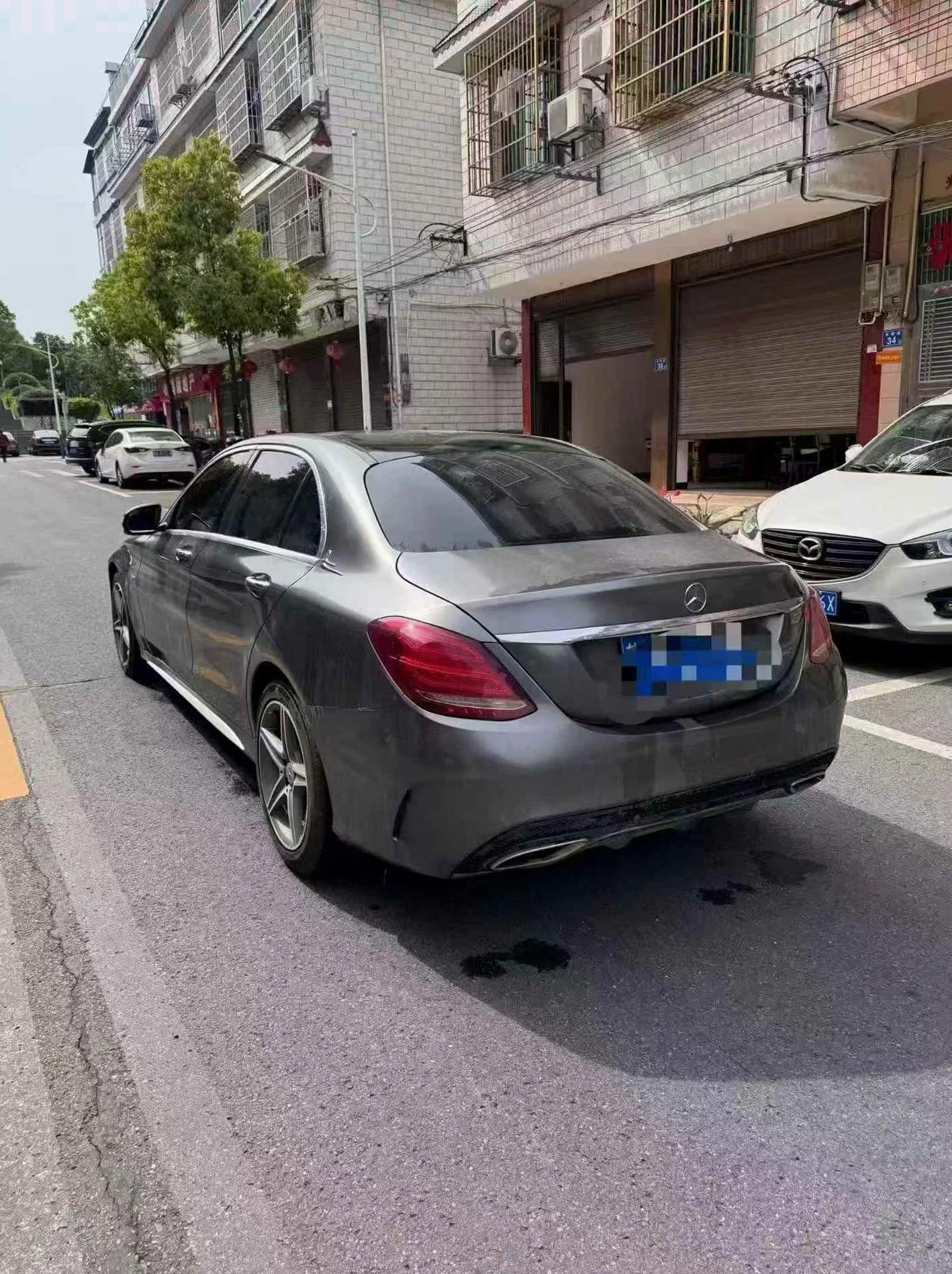 奔驰C 驾驶室