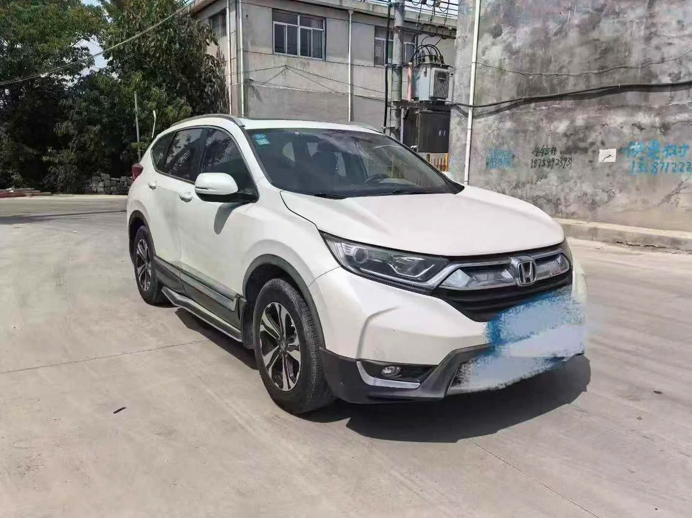 本田CRV 正面外观二