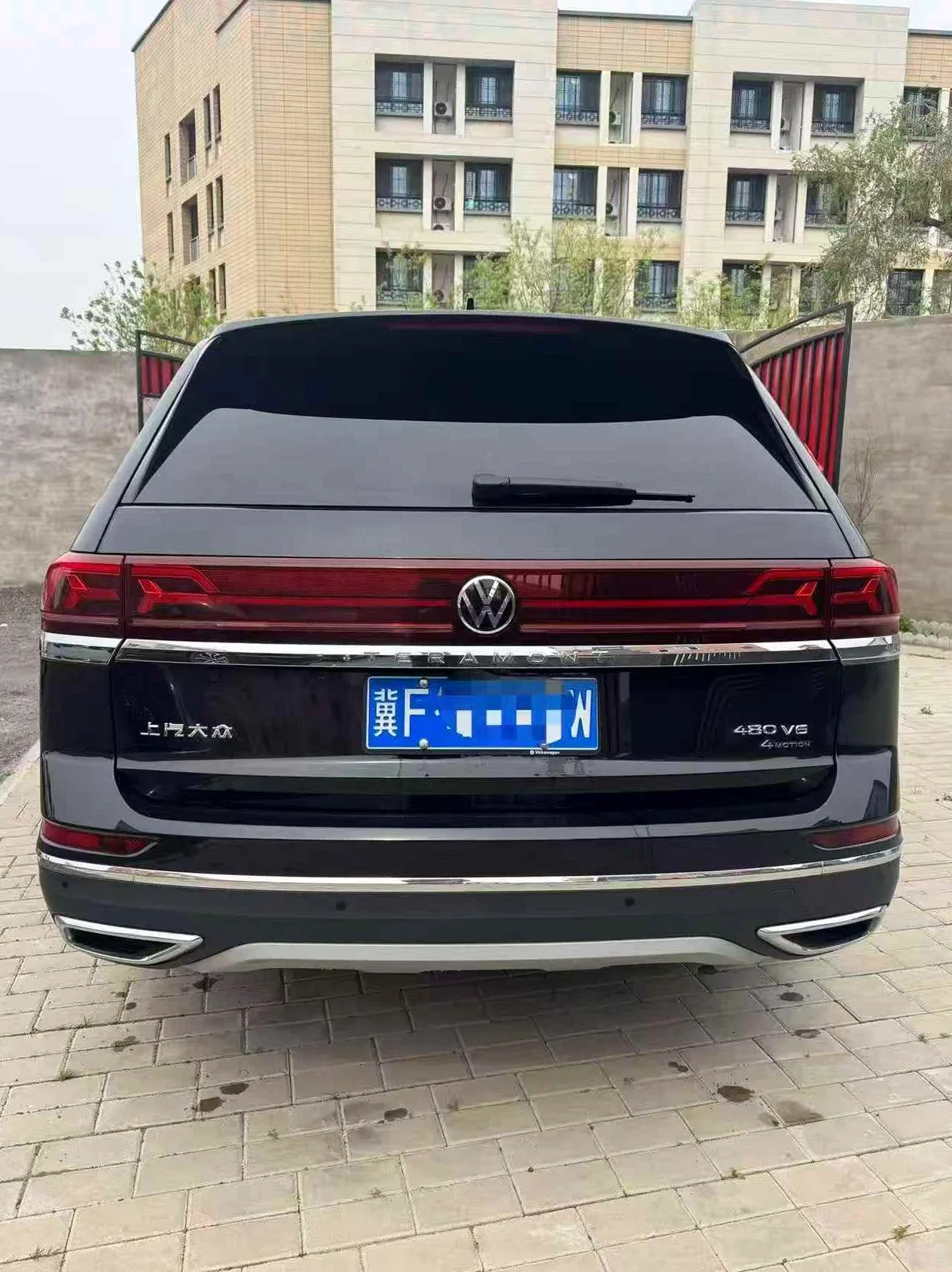 大众途昂 后面外观二