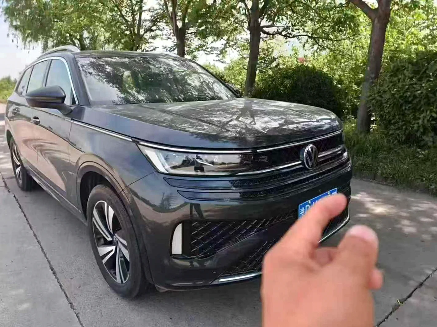 大众揽巡 正面外观三
