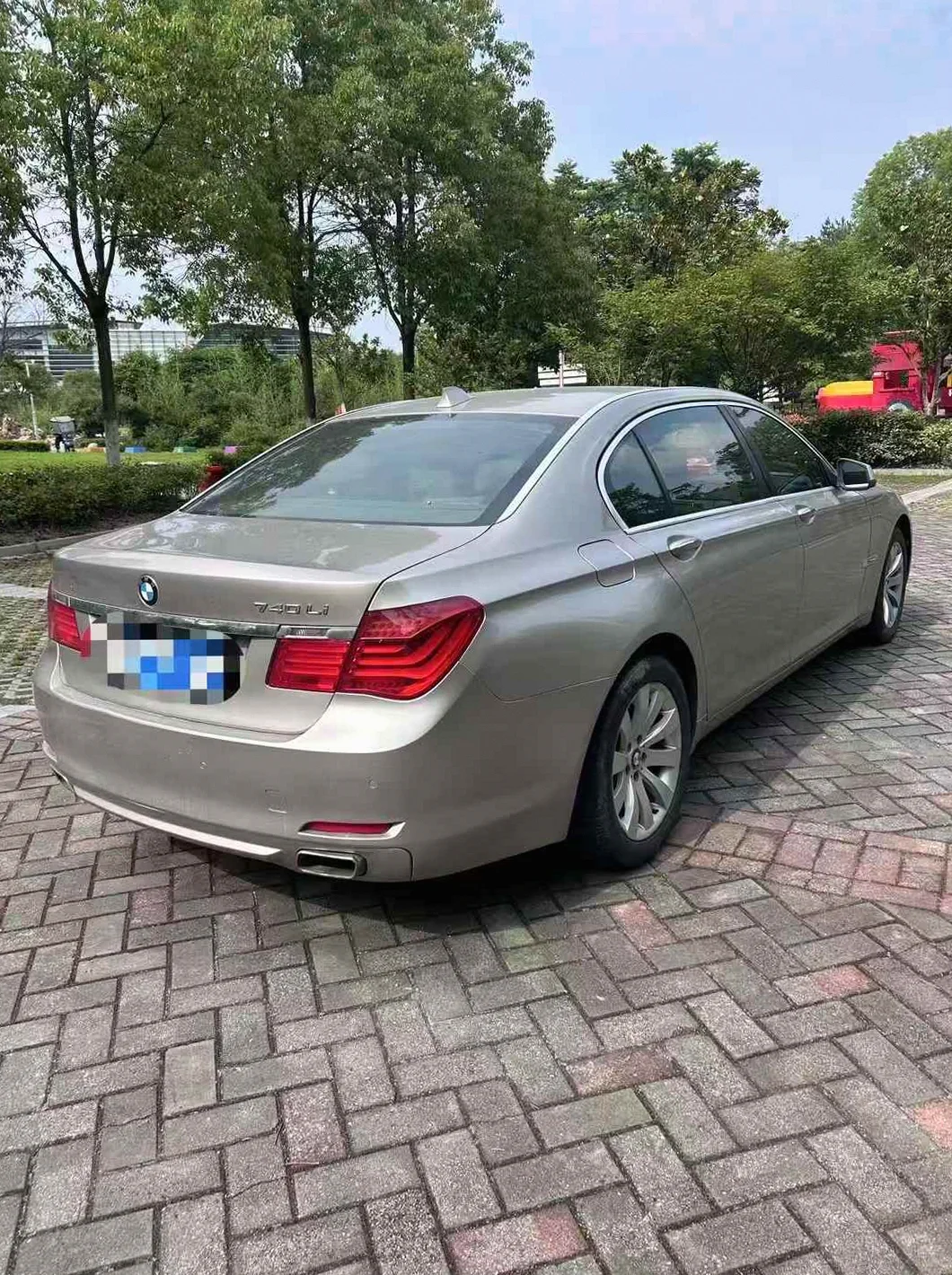 宝马7系 驾驶室