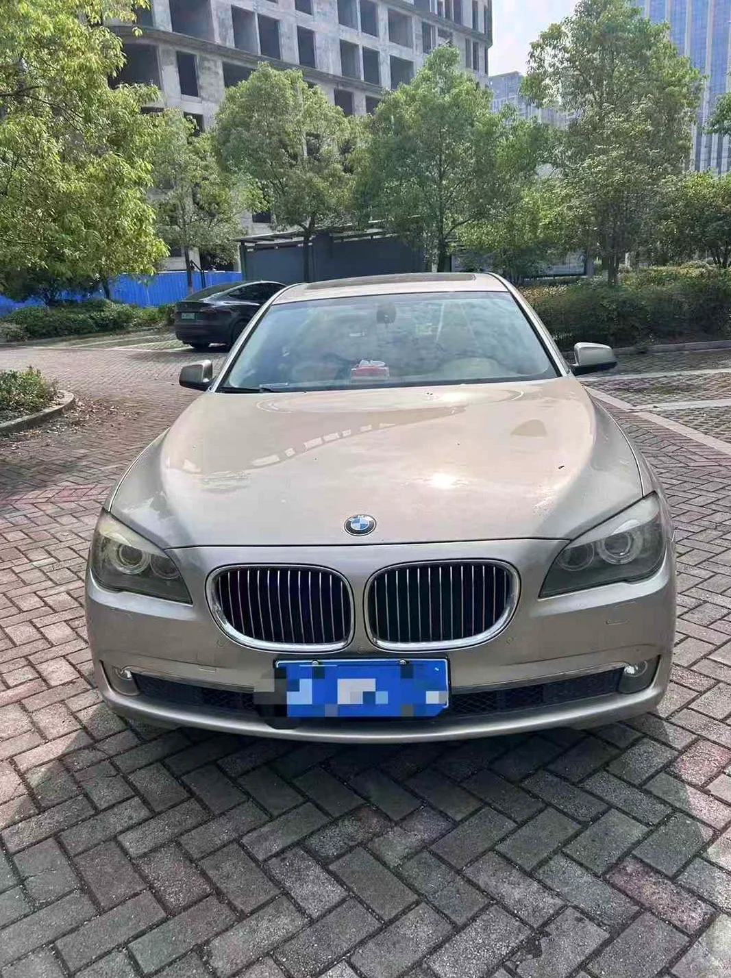 11年宝马730Li 后排娱乐