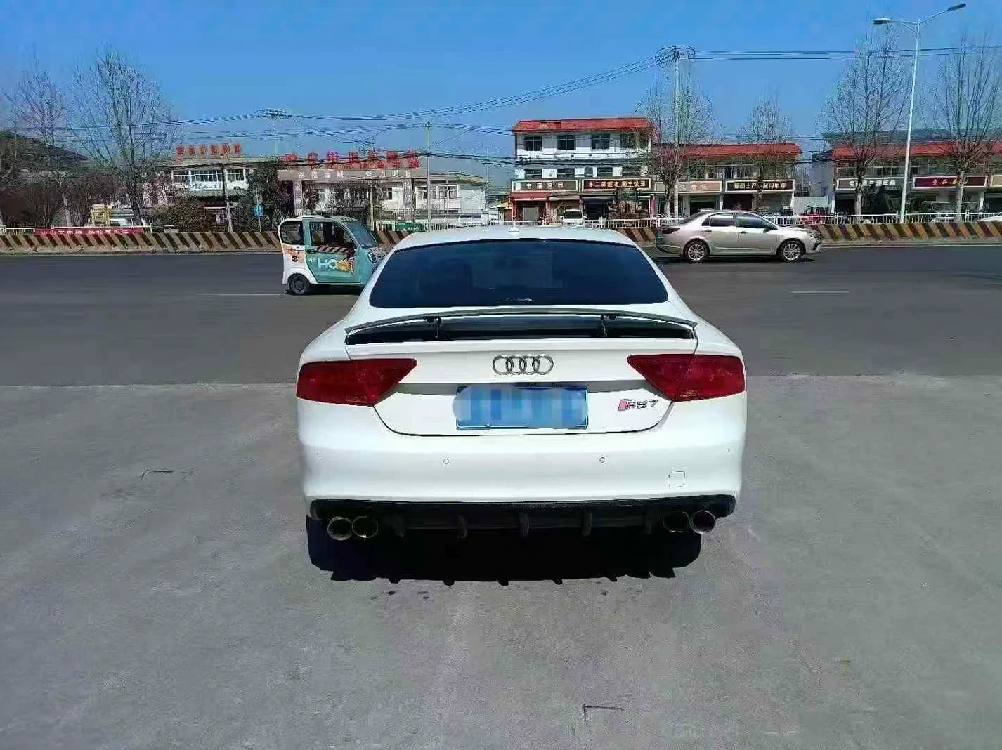 奥迪S7 驾驶室