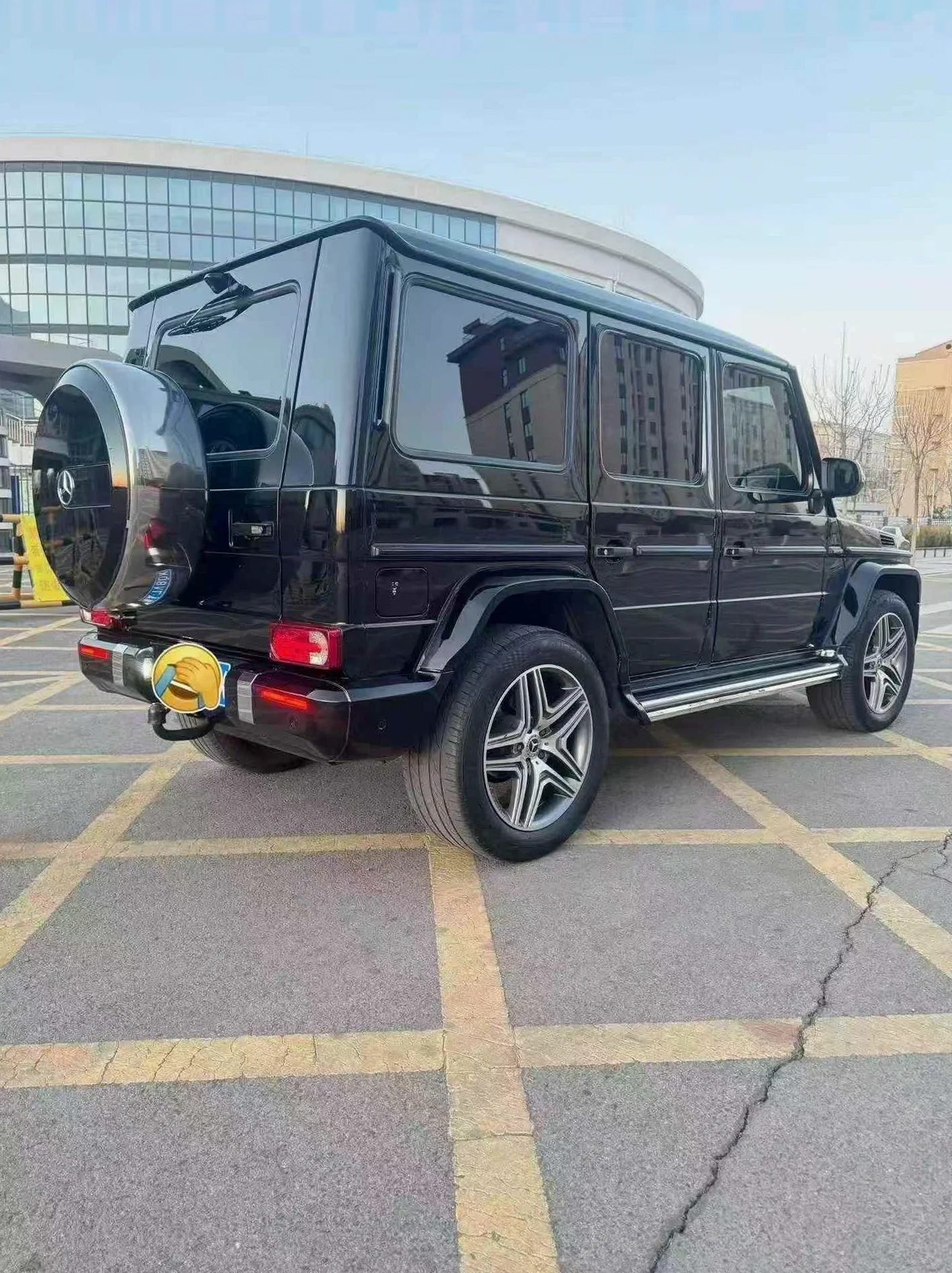 奔驰G 后面外观二