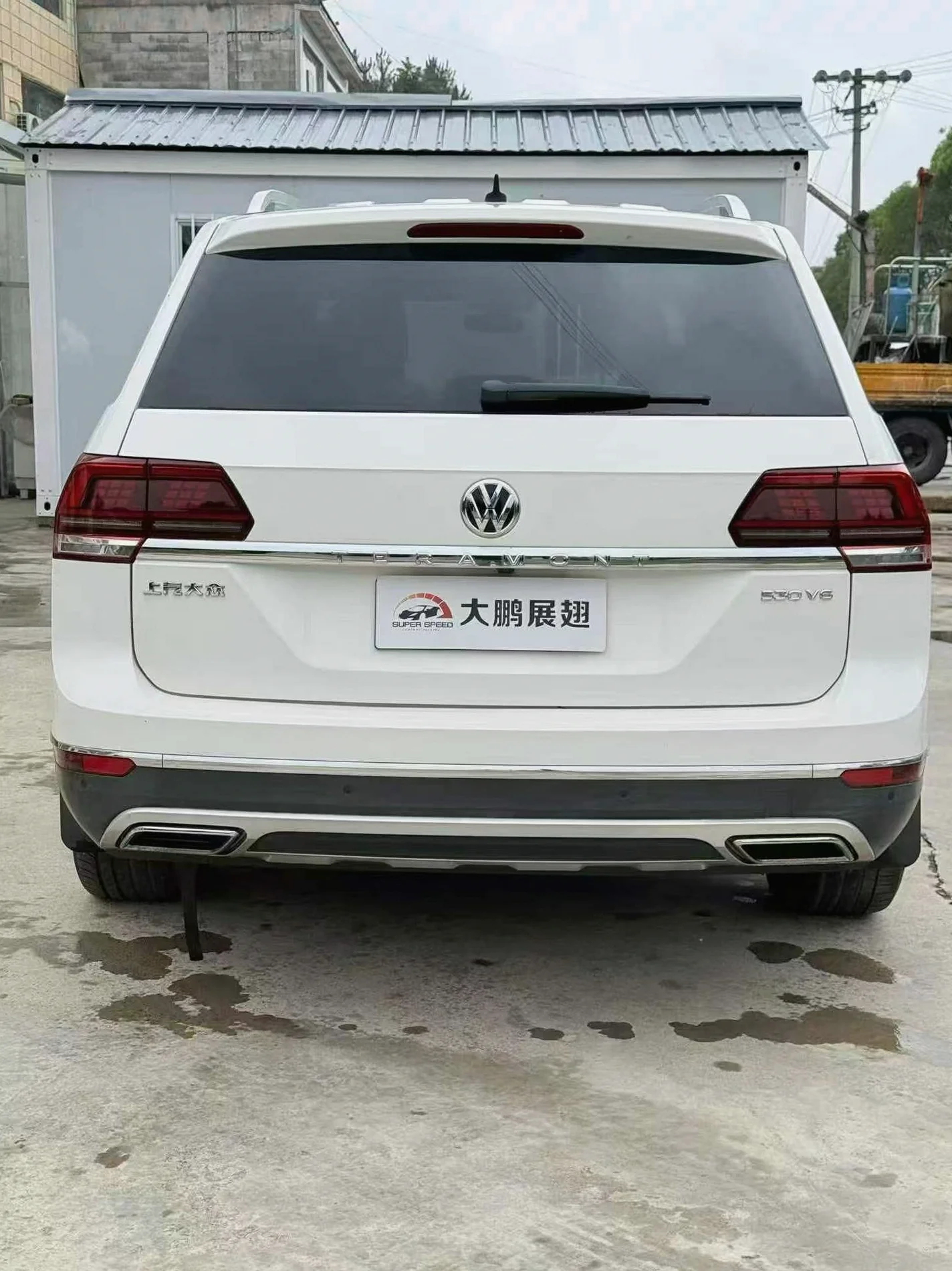 大众途昂 后面外观一