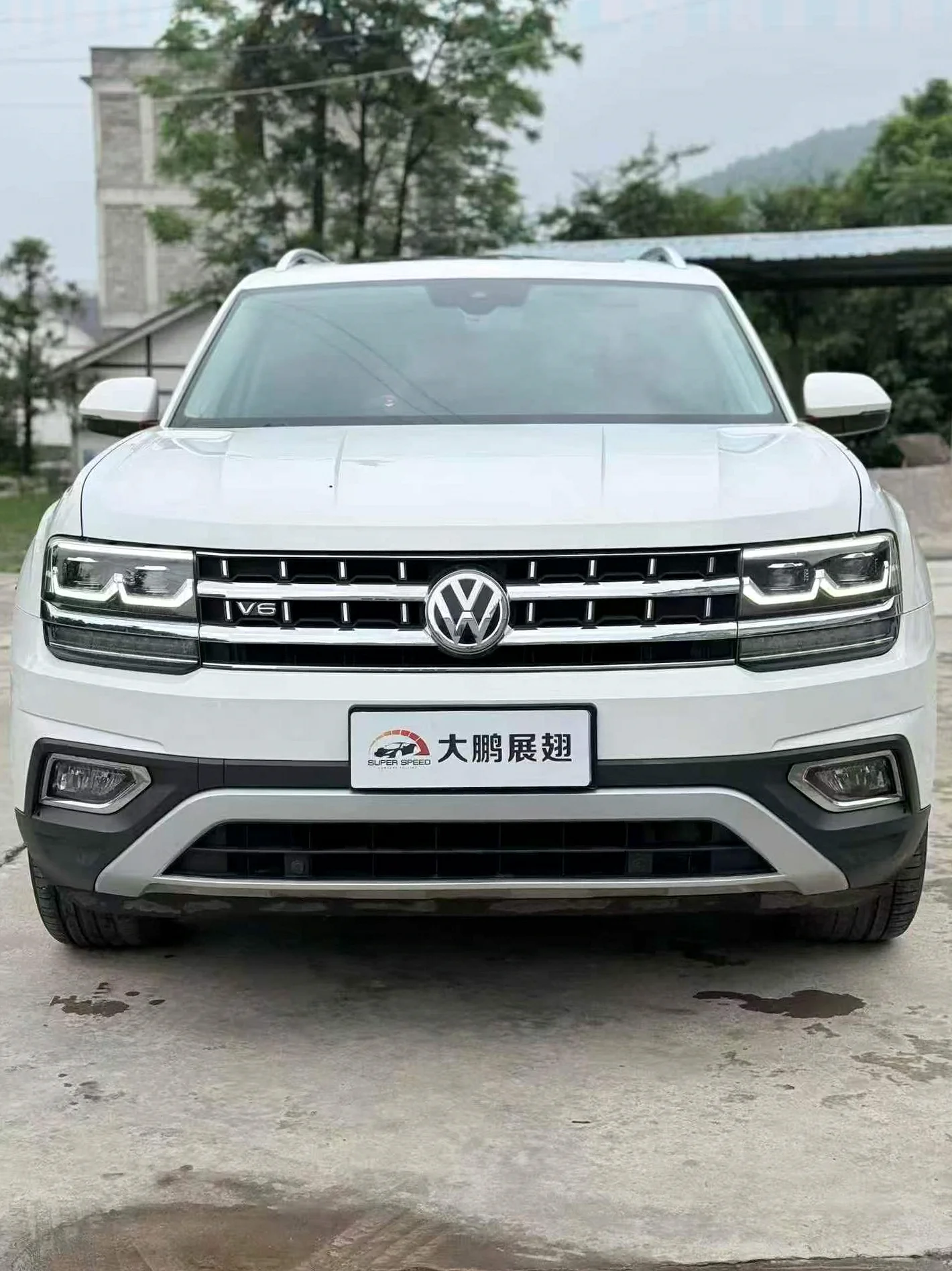 18年大众途昂2.5T V6最顶配