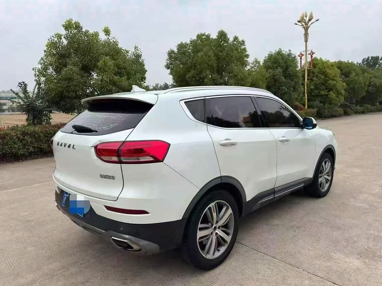 哈弗H6 后面外观一