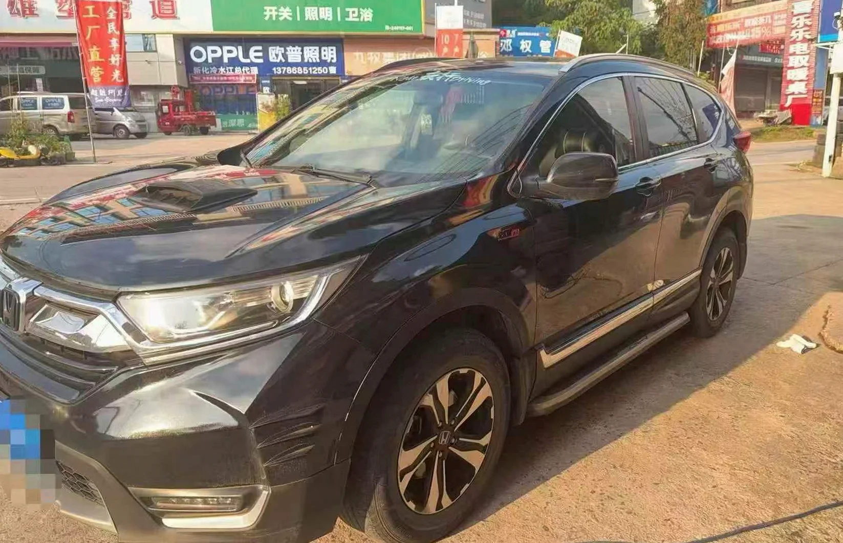 本田CRV 正面外观二