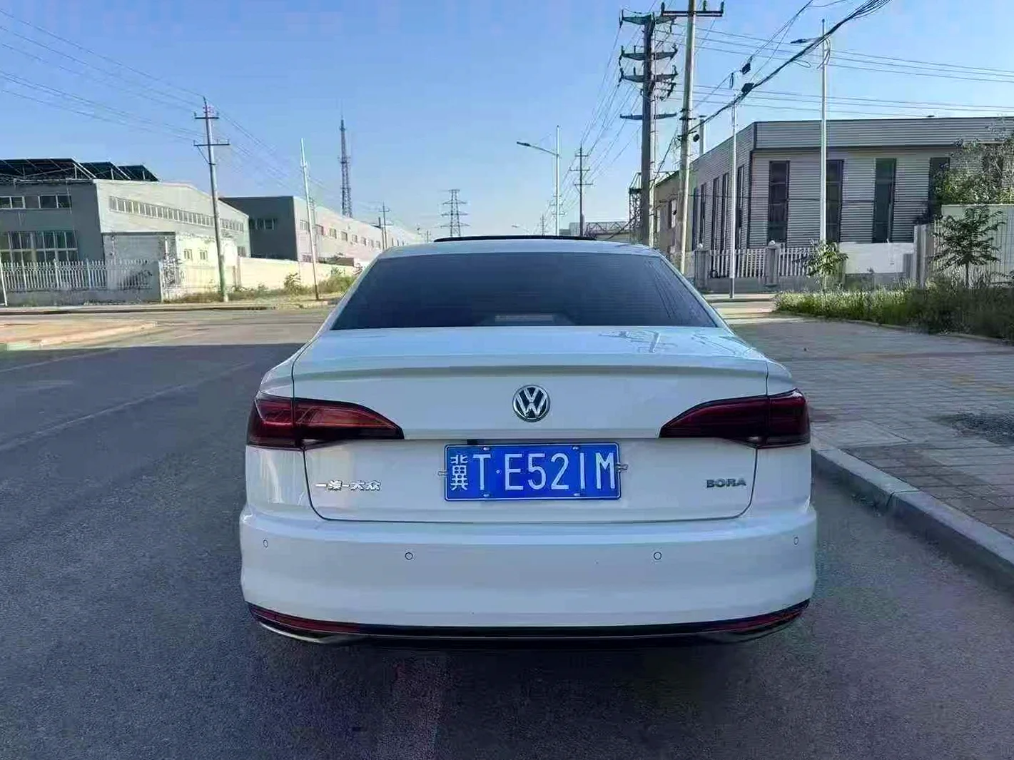 大众宝来 后面外观三