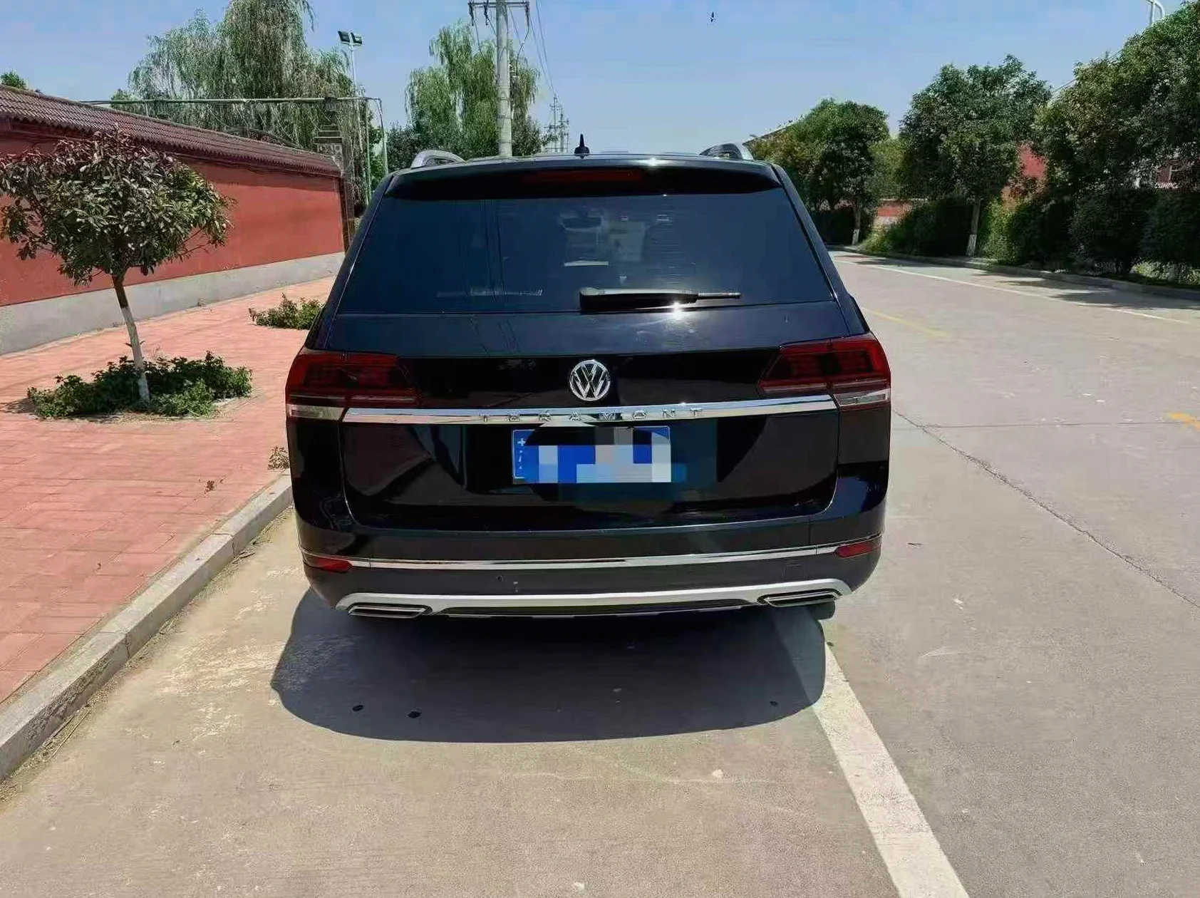 大众途昂 后面外观三