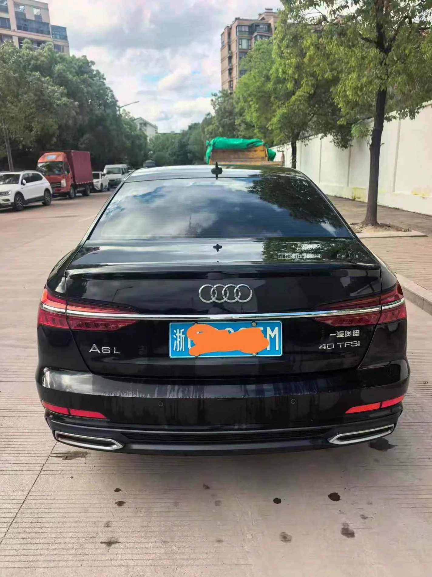 奥迪A6L 正面外观二