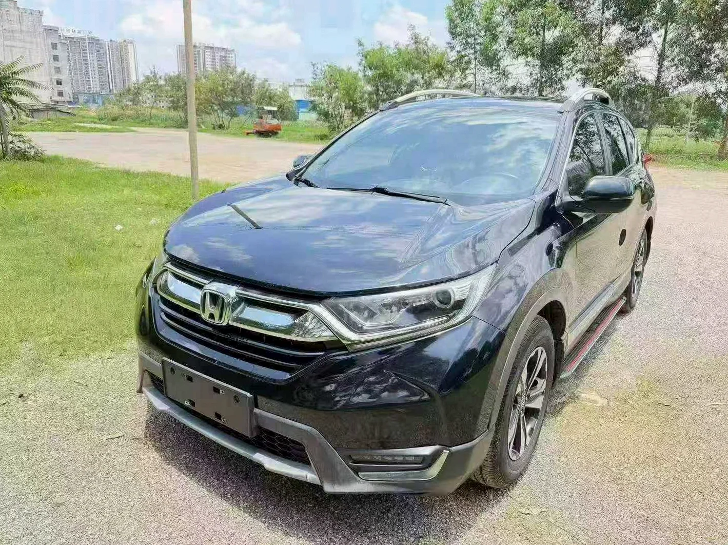 本田CRV 正面外观二