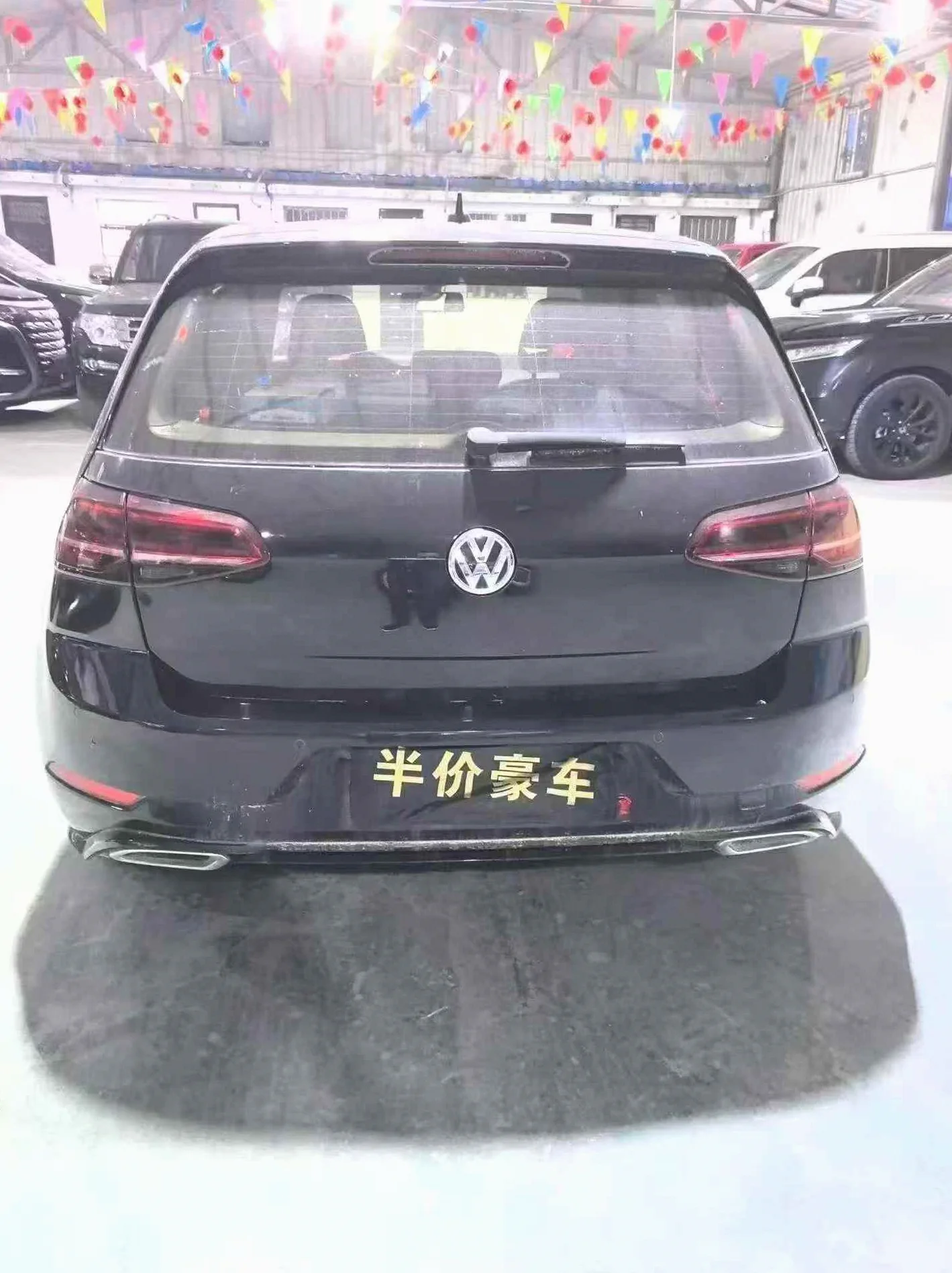 大众高尔夫 正面外观二