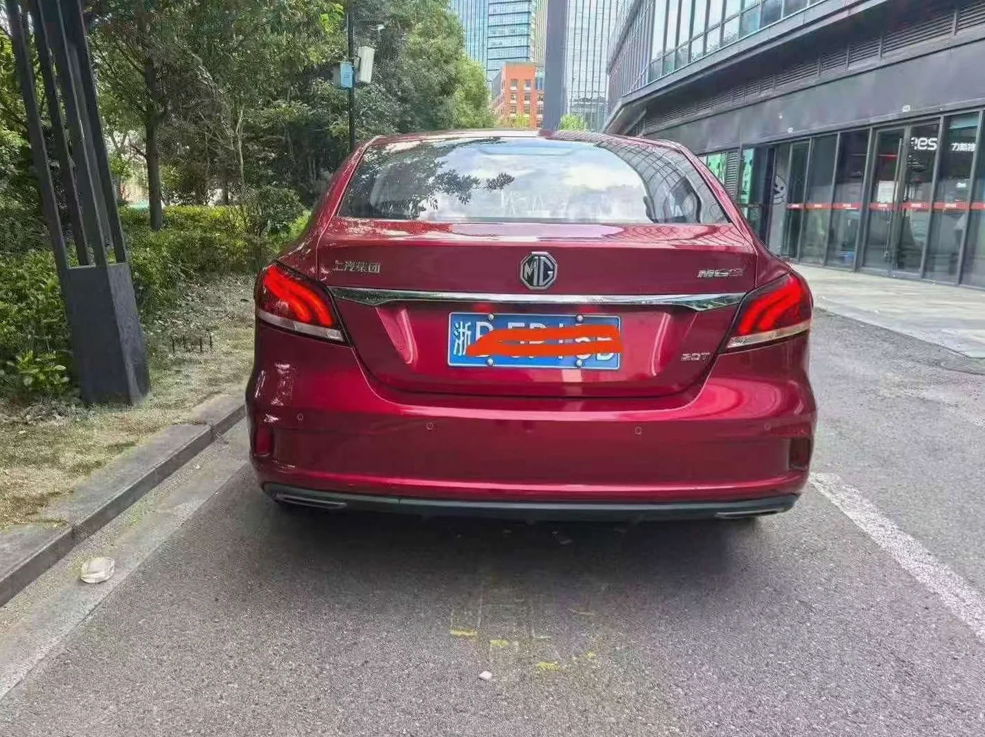 名爵6 后面外观二
