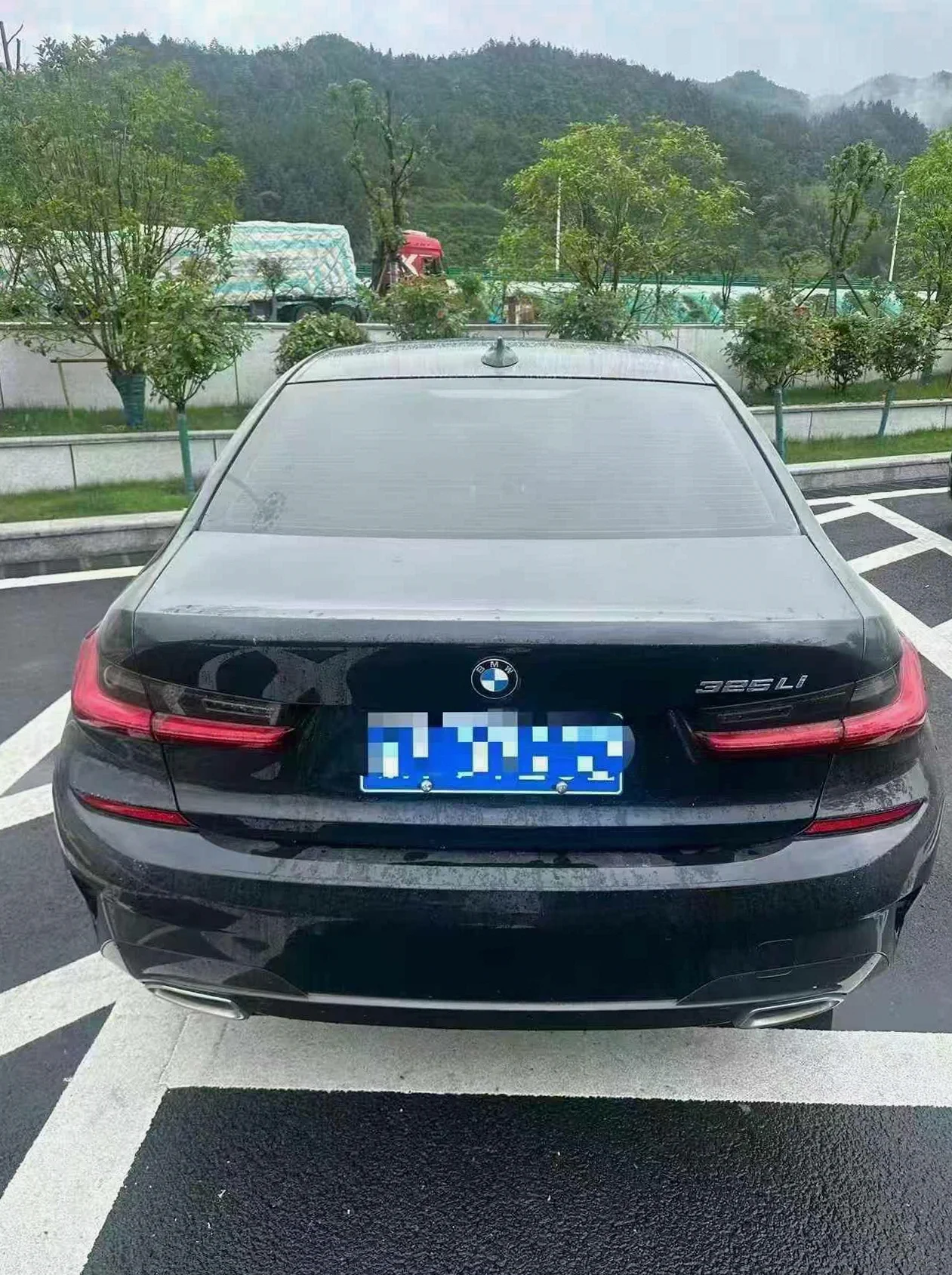宝马3系 内饰后排