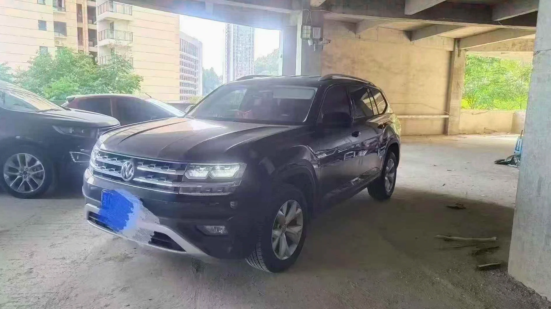 大众途昂 正面外观二