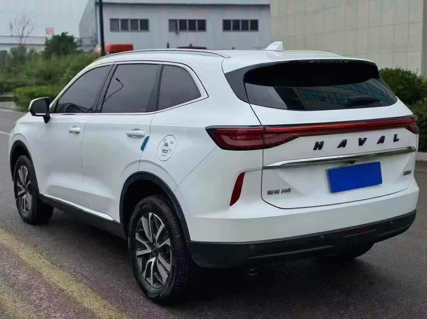 哈弗H6 后面外观一