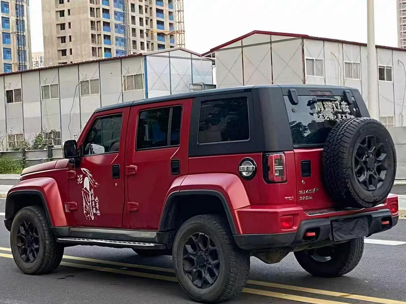北京BJ40 后面外观三