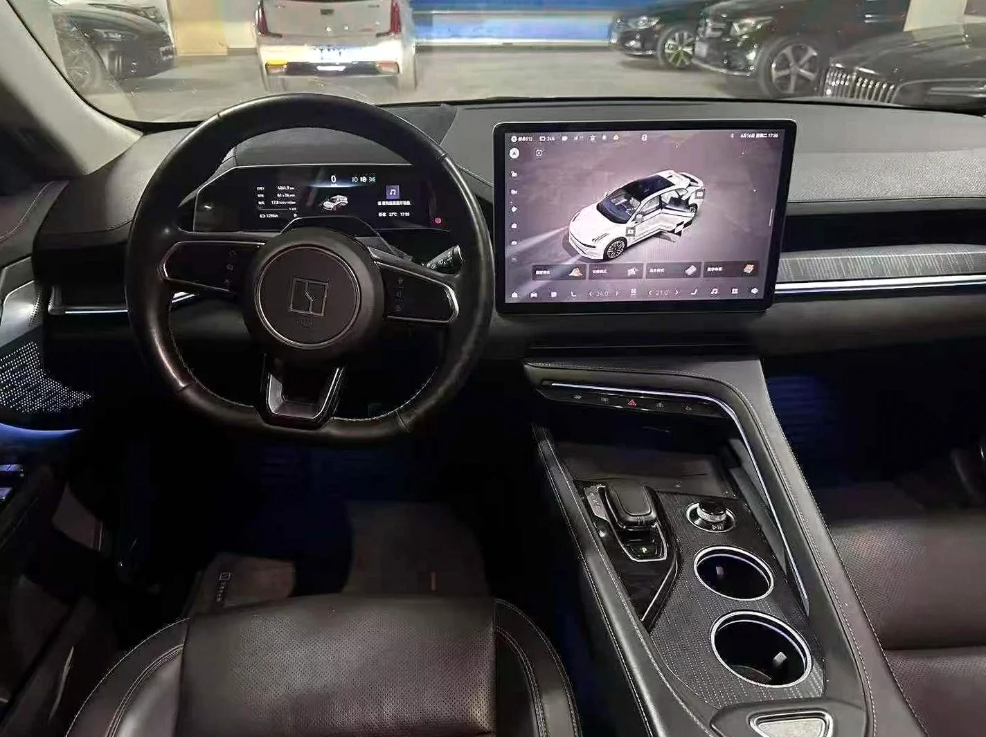 极氪汽车001 后面外观一