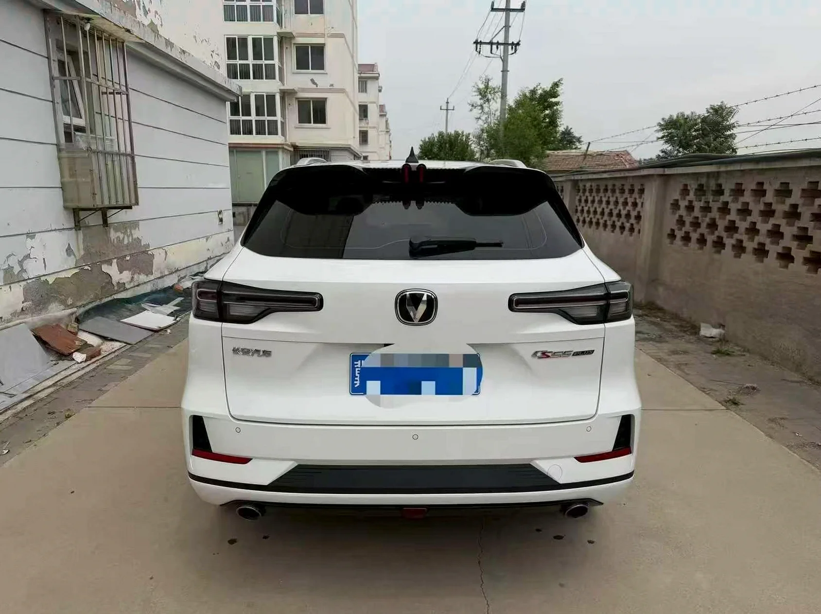 长安汽车CS55 后面外观一