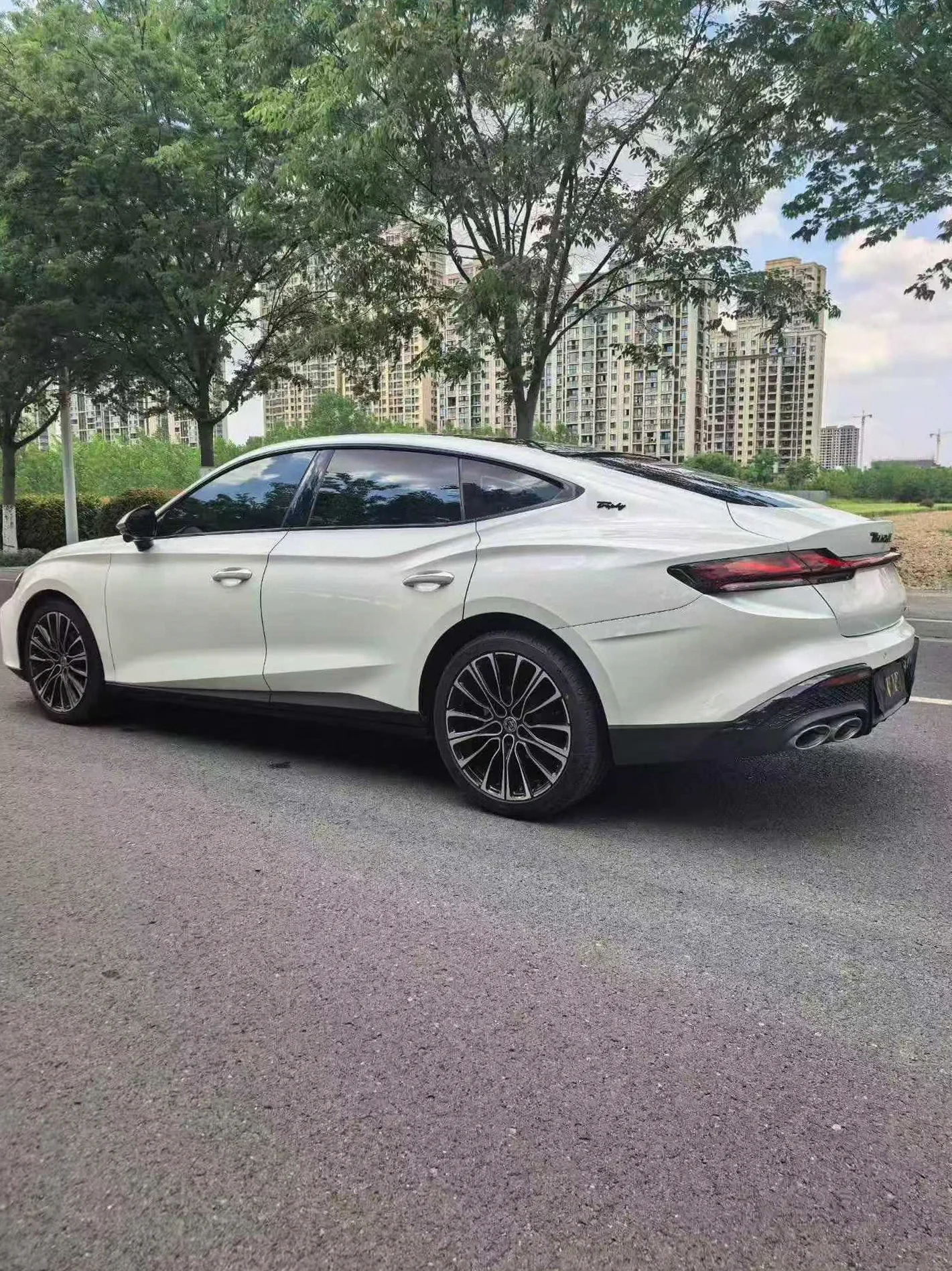 名爵7 后面外观二
