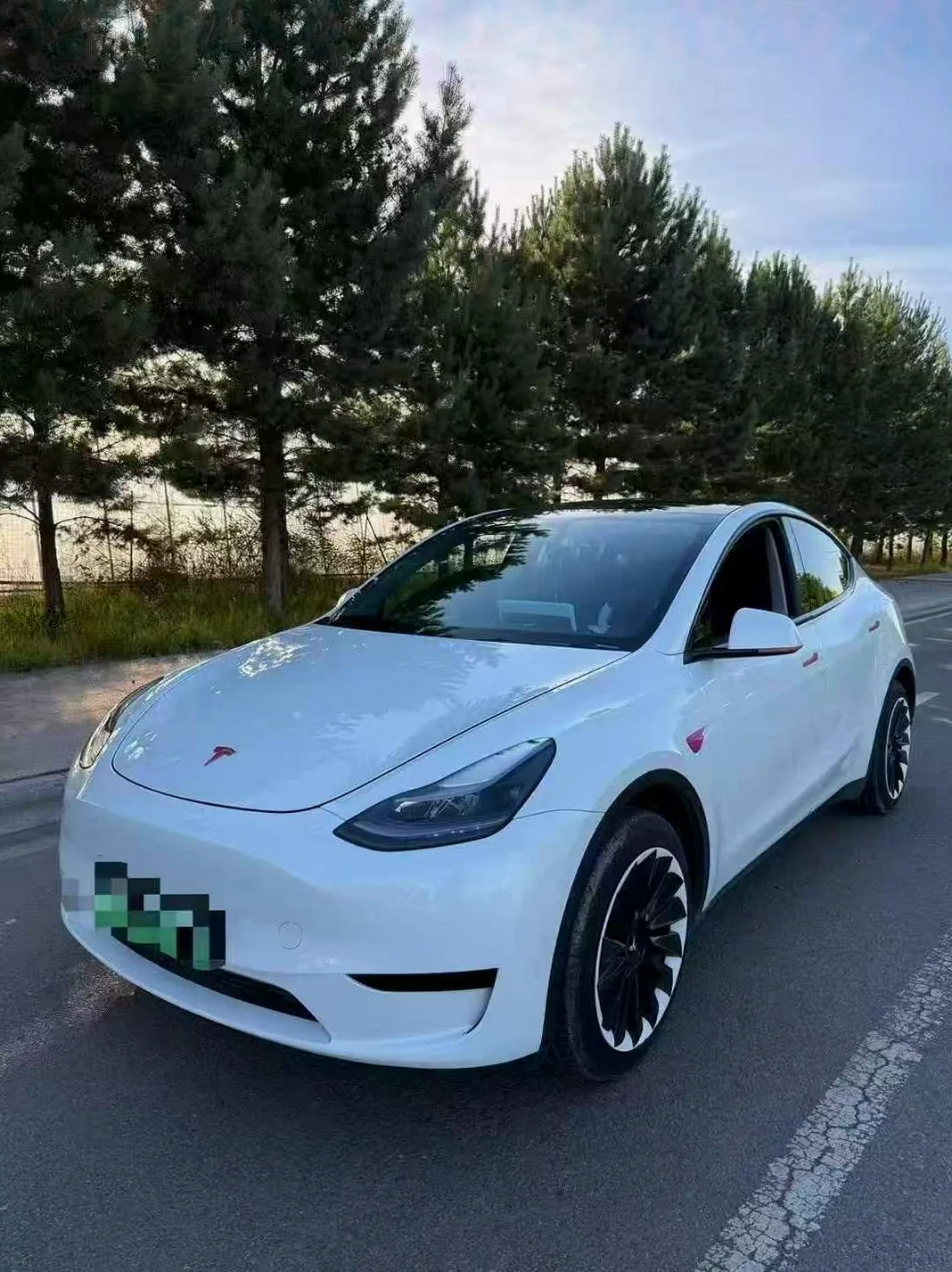 特斯拉MODEL 正面外观二