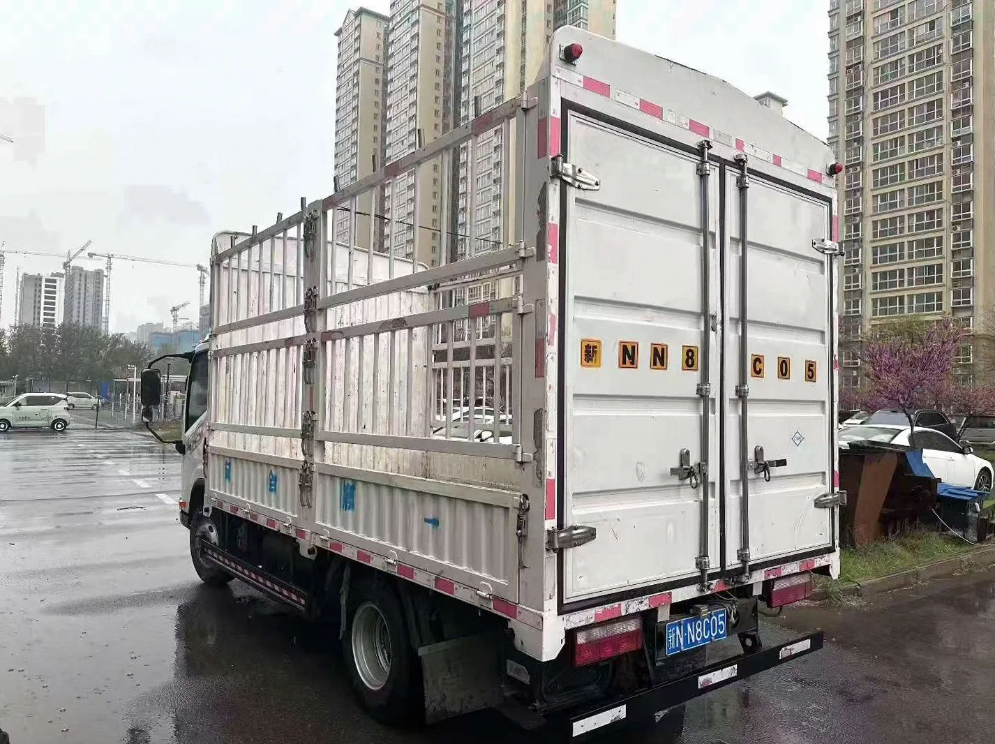 货车解放卡车 内饰前排