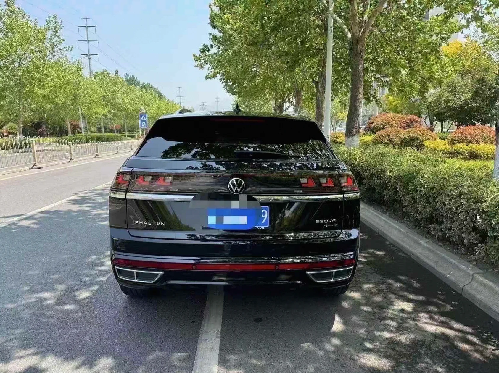 大众途昂 后面外观一