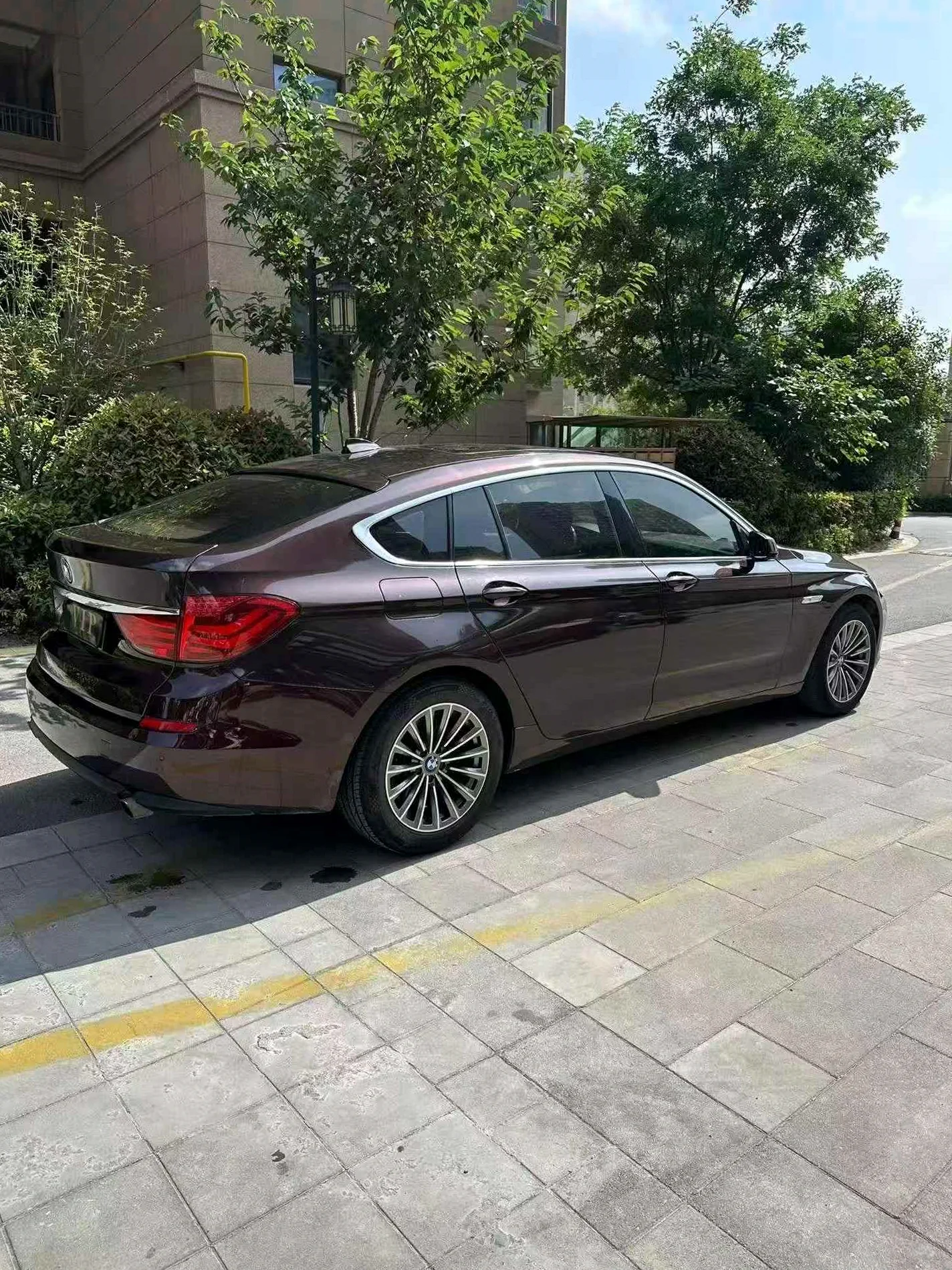 宝马5系 后面外观三