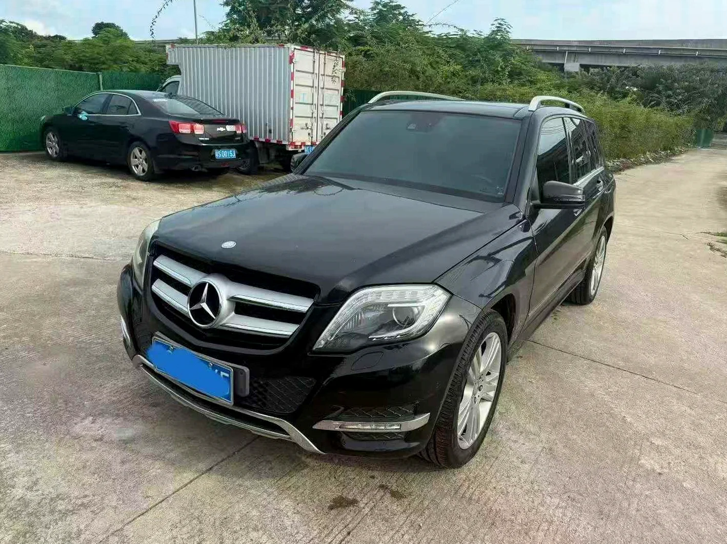 奔驰GLK 后面外观三