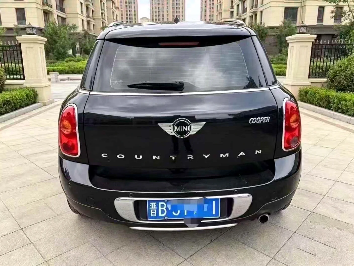 宝马迷你 后面外观一
