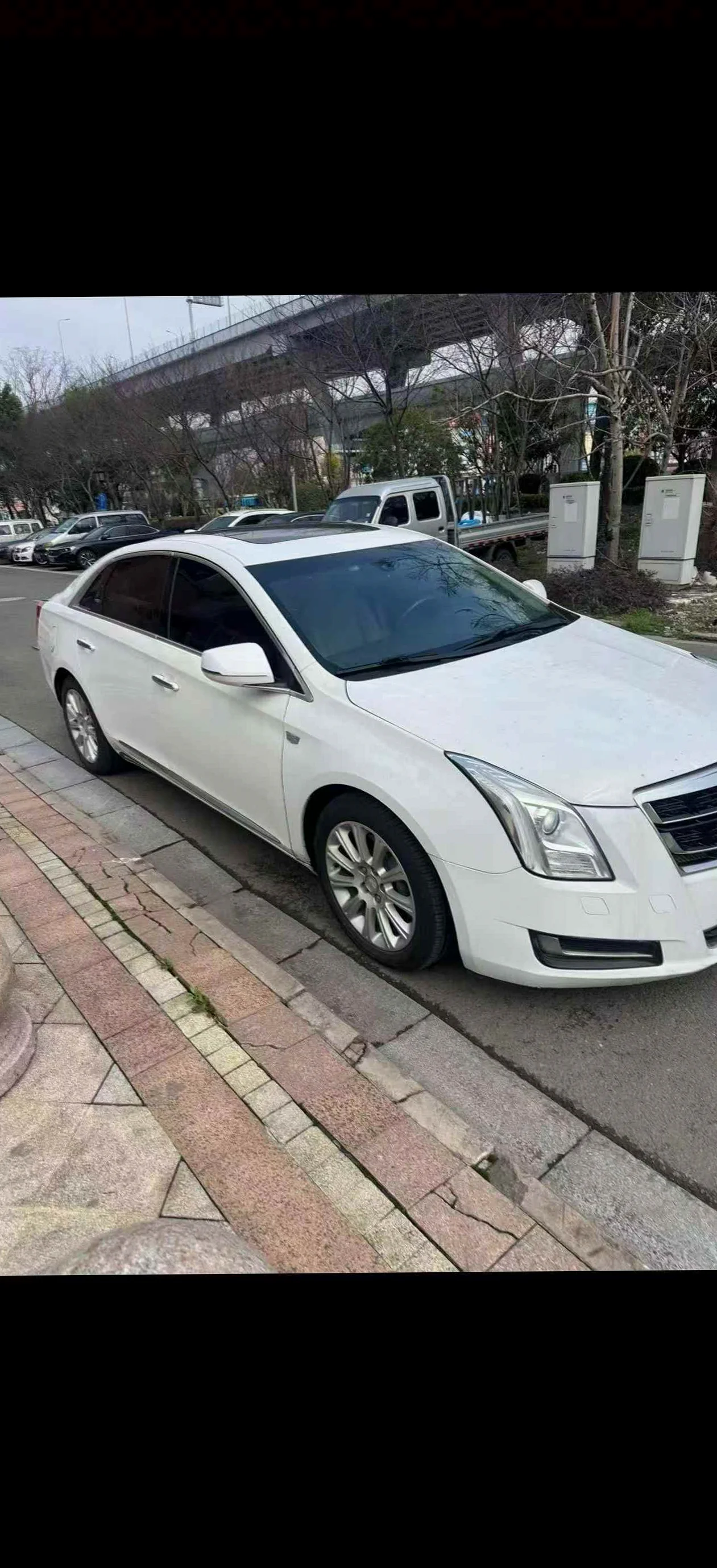 凯迪拉克XTS 后面外观一