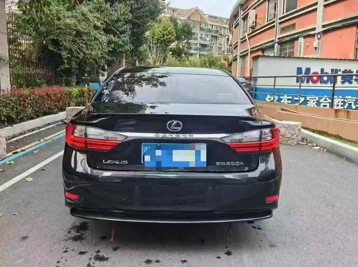 雷克萨斯ES 后面外观一