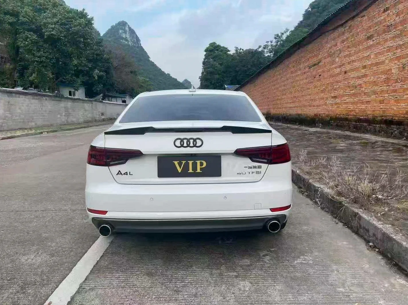 奥迪A4L 后面外观二