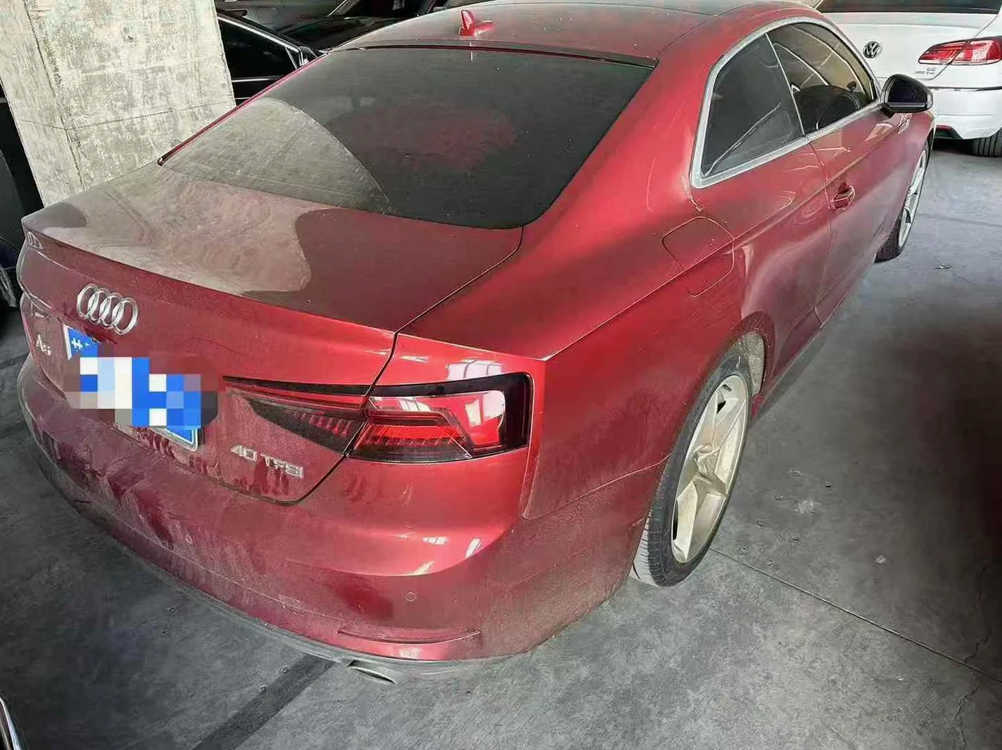 奥迪A5 后面外观二