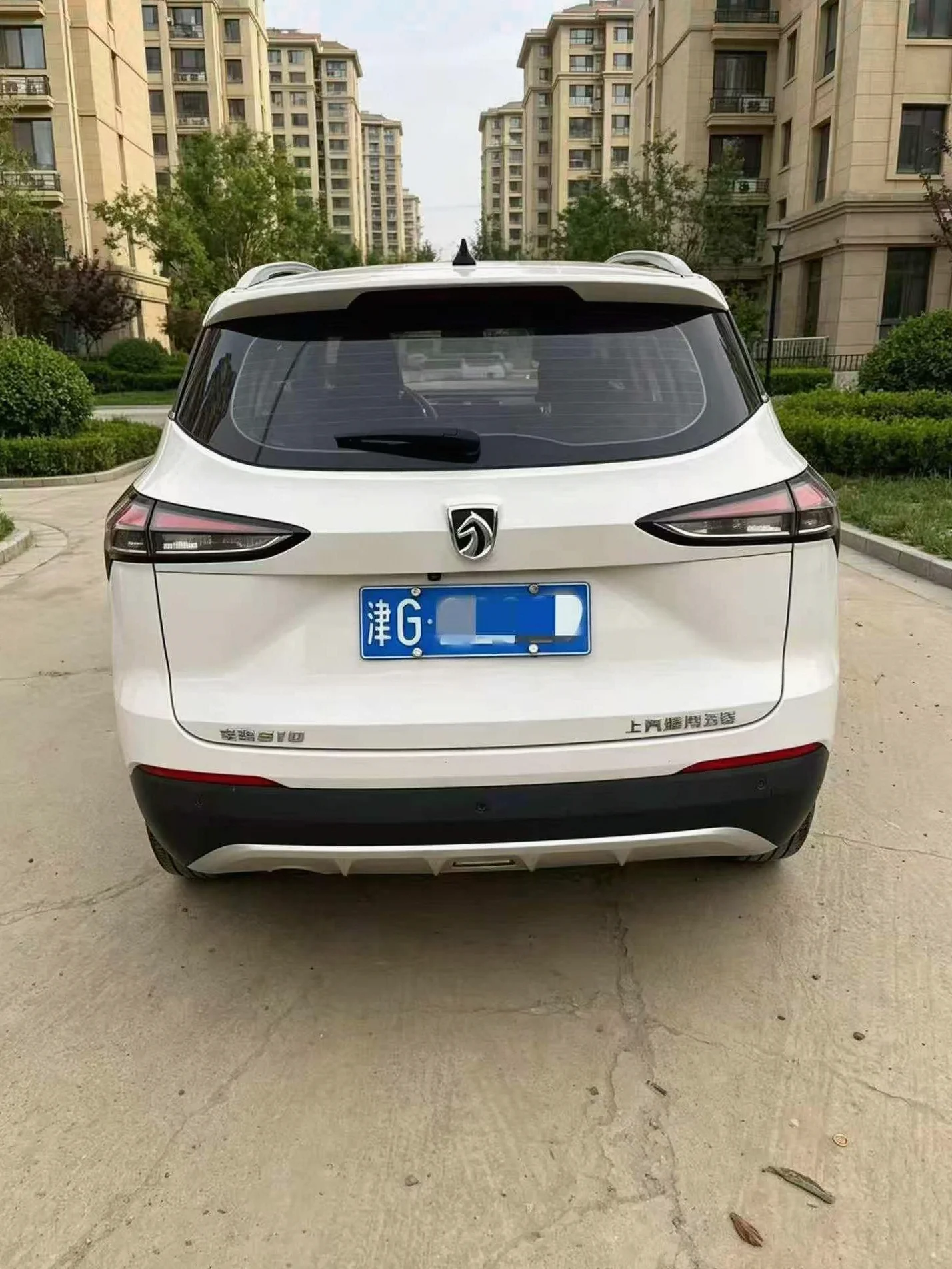 宝骏510 后面外观一